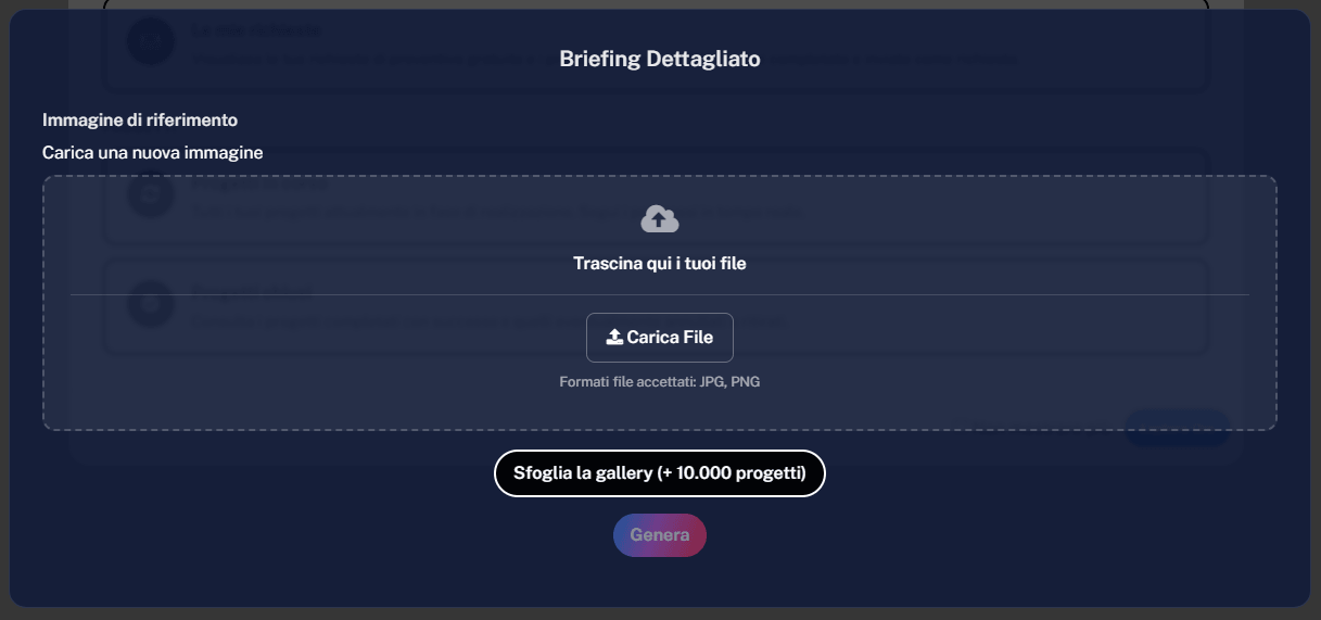 Detailed briefing - reference image